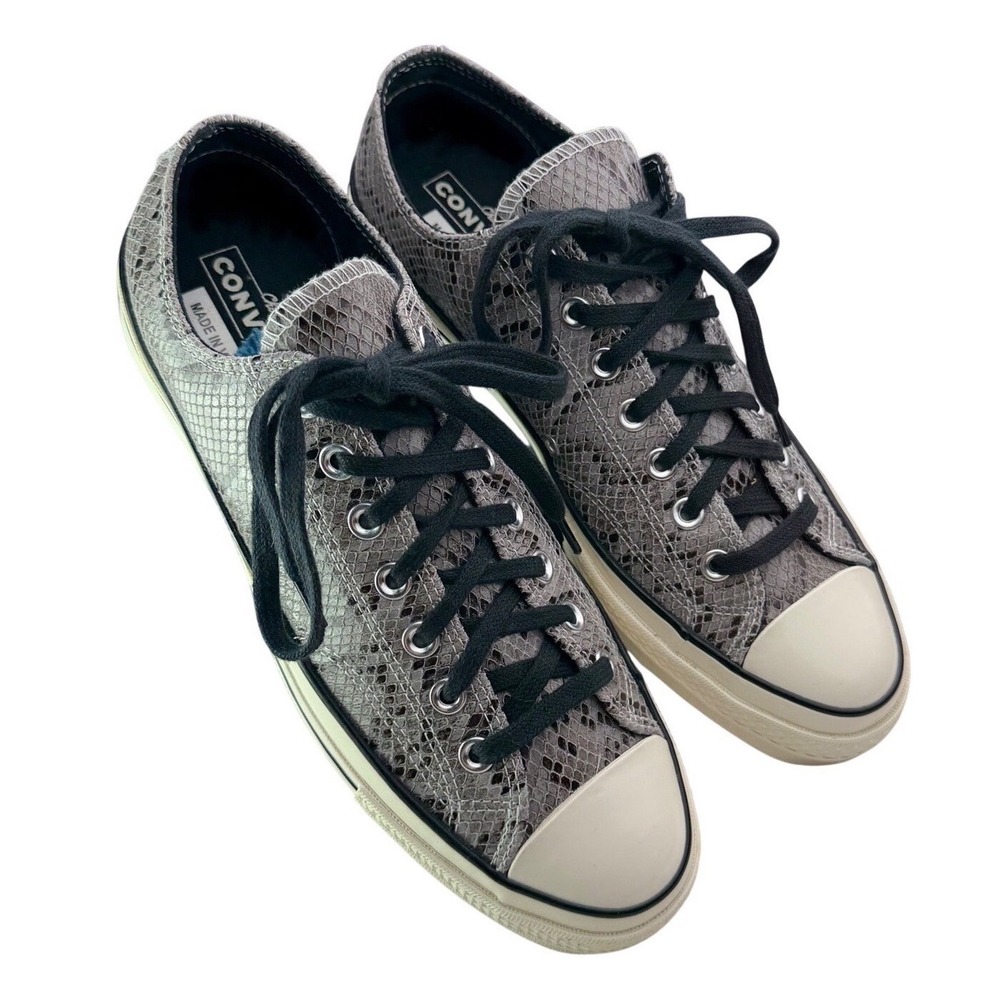 Converse Chuck 70 Archive reptile Snakeskin leather 170104C Black White M9 W11